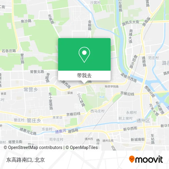 东高路南口地图