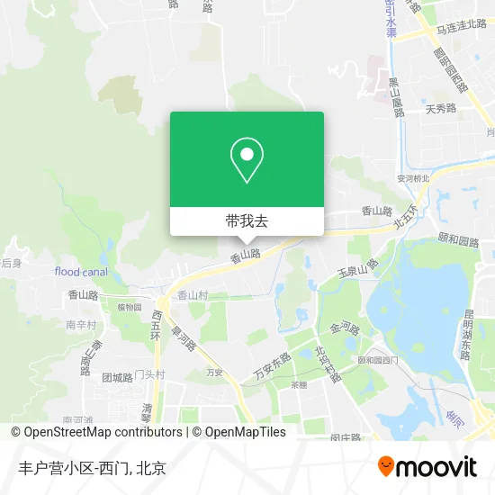 丰户营小区-西门地图