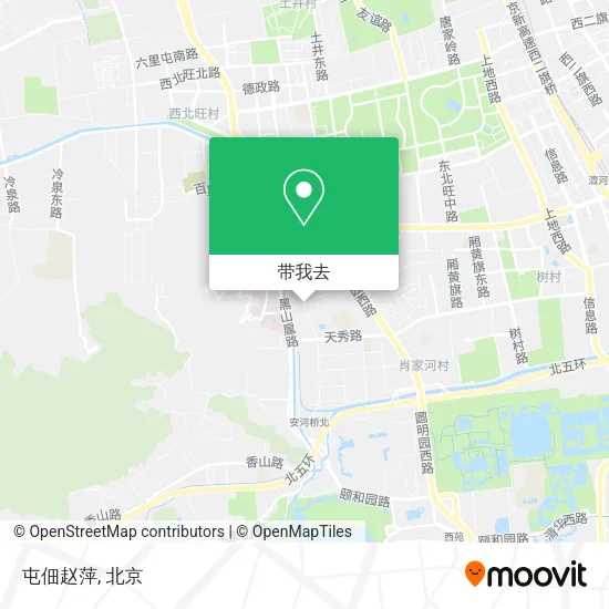屯佃赵萍地图