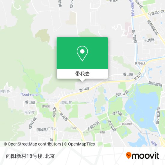 向阳新村18号楼地图