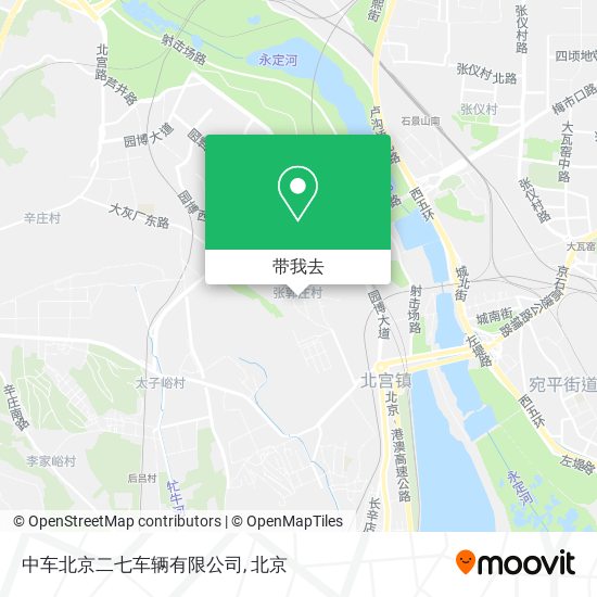 中车北京二七车辆有限公司地图