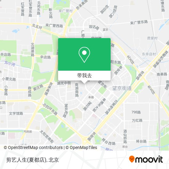 剪艺人生(夏都店)地图