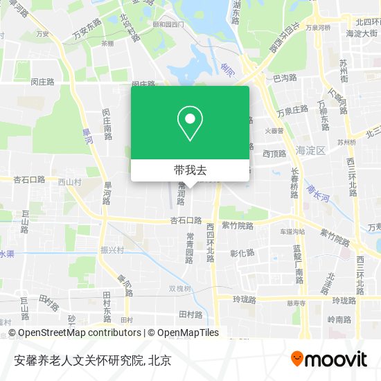 安馨养老人文关怀研究院地图