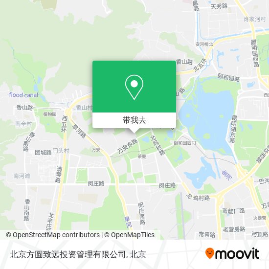 北京方圆致远投资管理有限公司地图