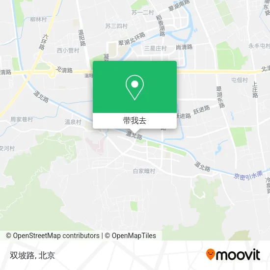 双坡路地图