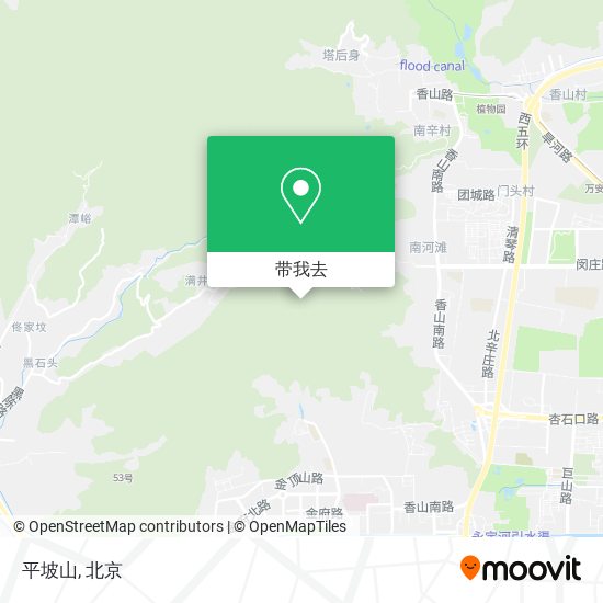 平坡山地图