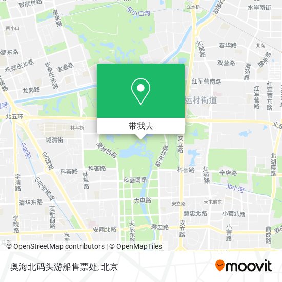奥海北码头游船售票处地图