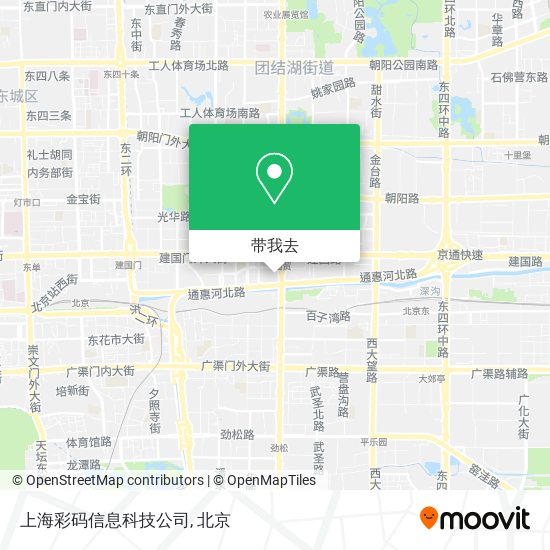 上海彩码信息科技公司地图