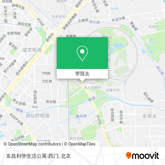 东昌利华生活公寓-西门地图