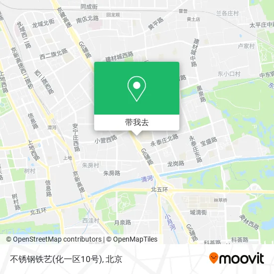 不锈钢铁艺(化一区10号)地图