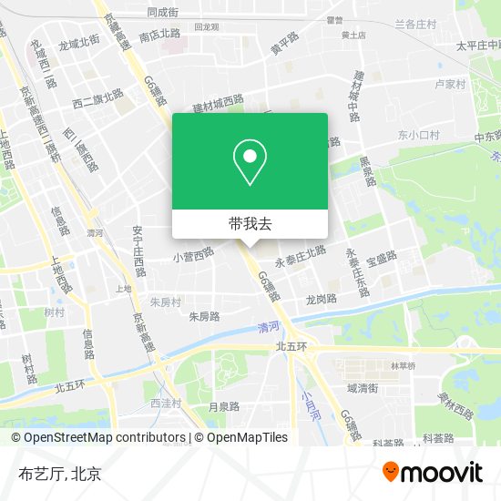 布艺厅地图
