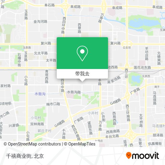 千禧商业街地图
