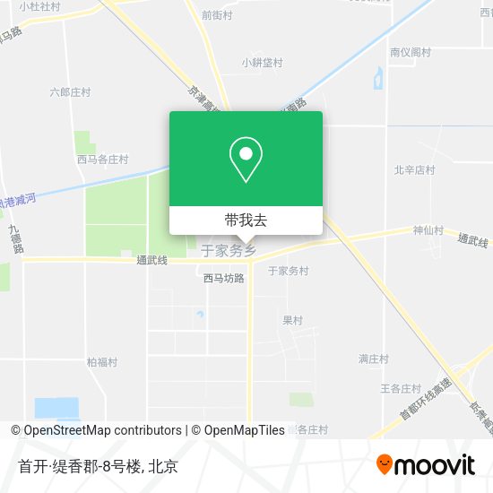 首开·缇香郡-8号楼地图