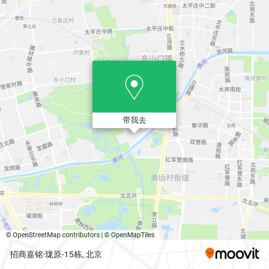招商嘉铭·珑原-15栋地图