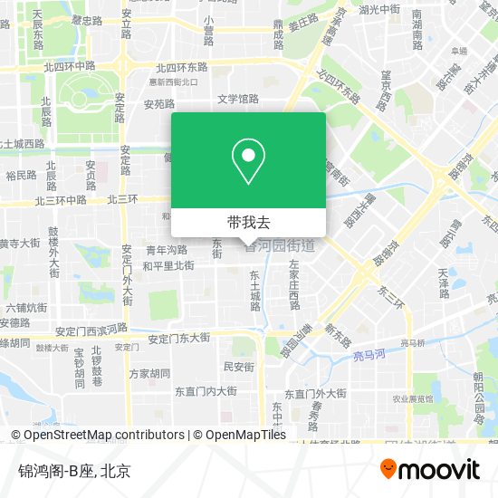 锦鸿阁-B座地图