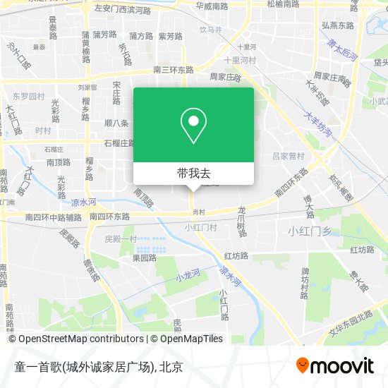 童一首歌(城外诚家居广场)地图