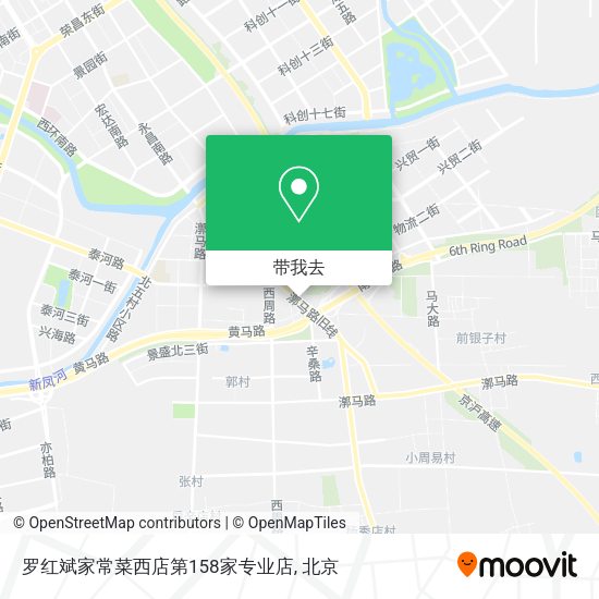 罗红斌家常菜西店第158家专业店地图