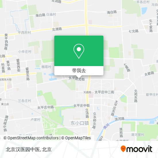 北京汉医园中医地图