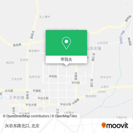 兴谷东路北口地图