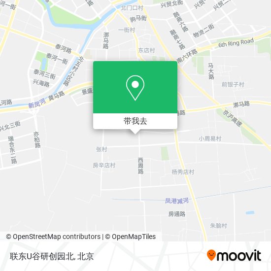 联东U谷研创园北地图