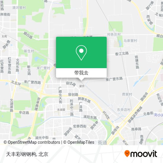 天丰彩钢钢构地图
