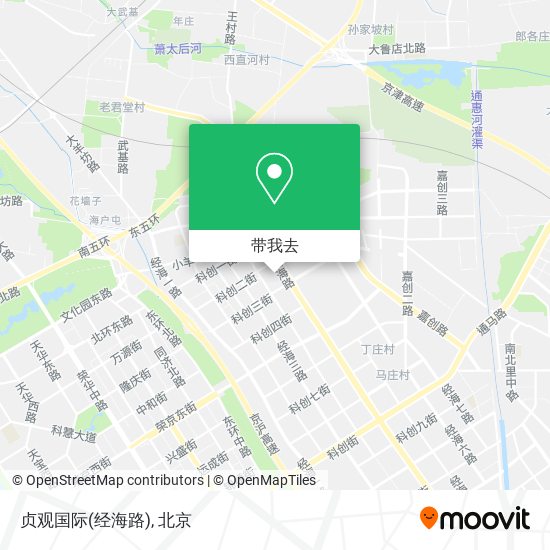 贞观国际(经海路)地图