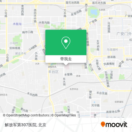解放军第307医院地图