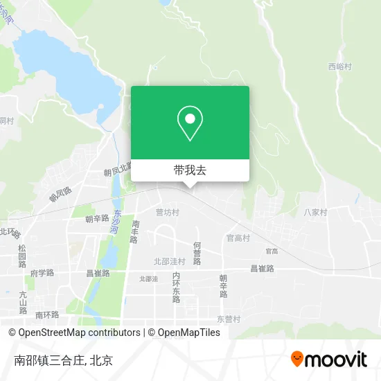 南邵镇三合庄地图