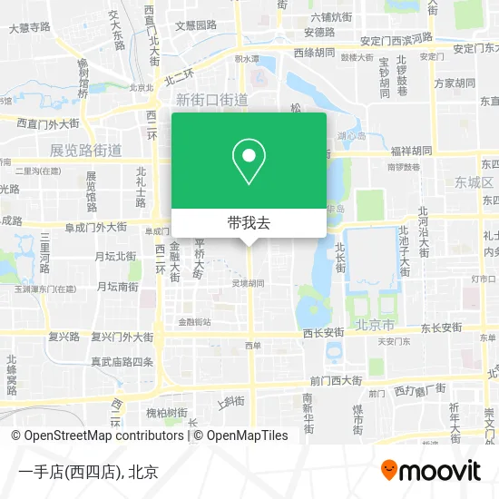 一手店(西四店)地图