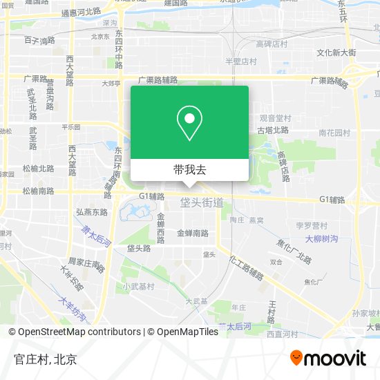 官庄村地图