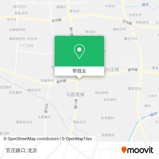 官庄路口地图