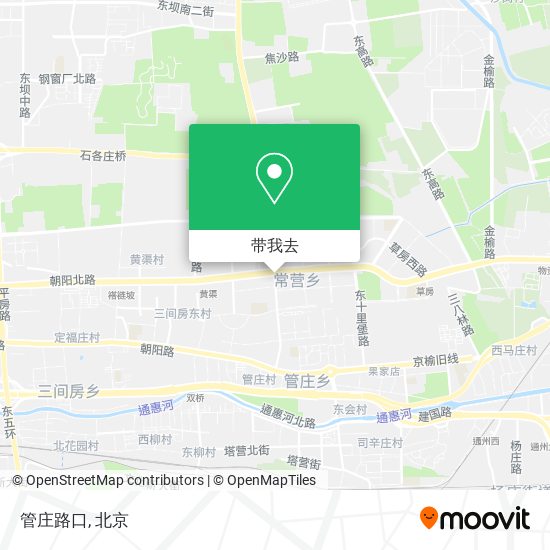 管庄路口地图