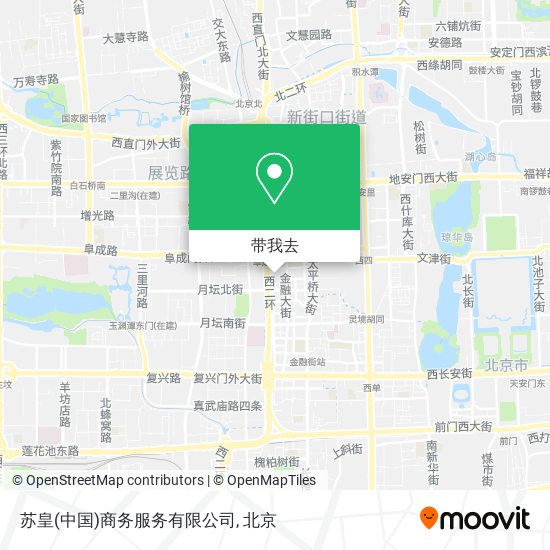 苏皇(中国)商务服务有限公司地图