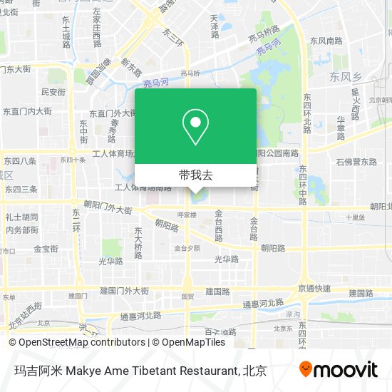 玛吉阿米 Makye Ame Tibetant Restaurant地图