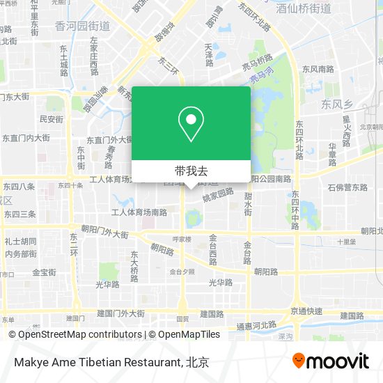 Makye Ame Tibetian Restaurant地图