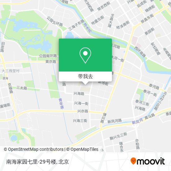 南海家园七里-29号楼地图