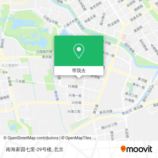 南海家园七里-29号楼地图