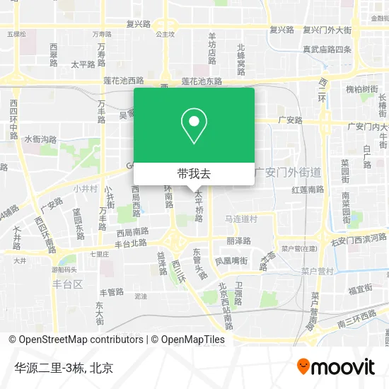 华源二里-3栋地图