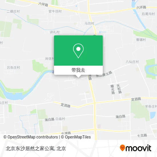 北京东沙居然之家公寓地图