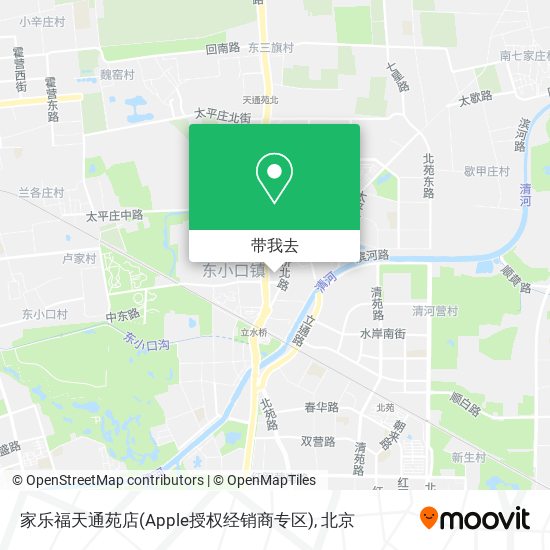 家乐福天通苑店(Apple授权经销商专区)地图