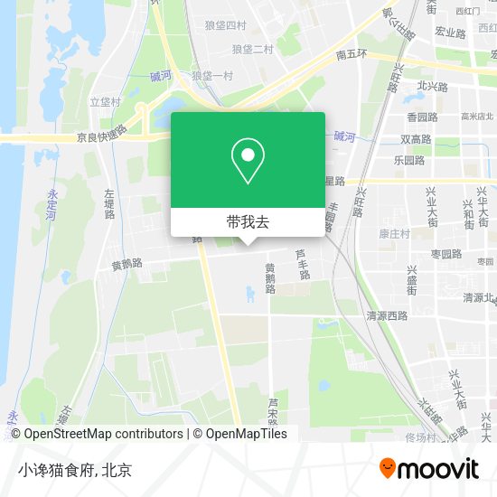 小谗猫食府地图