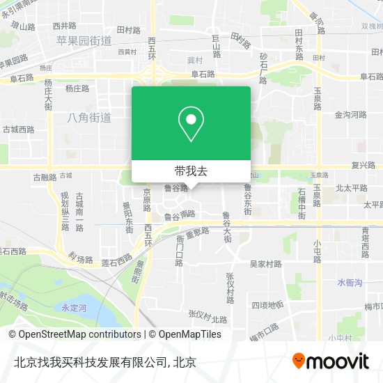 北京找我买科技发展有限公司地图