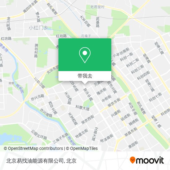 北京易找油能源有限公司地图