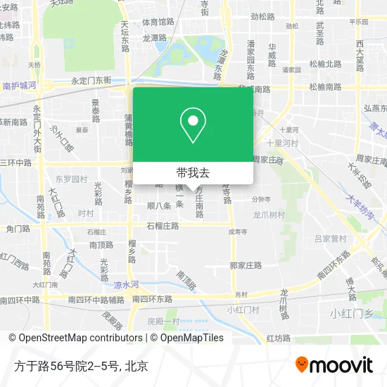 方于路56号院2--5号地图