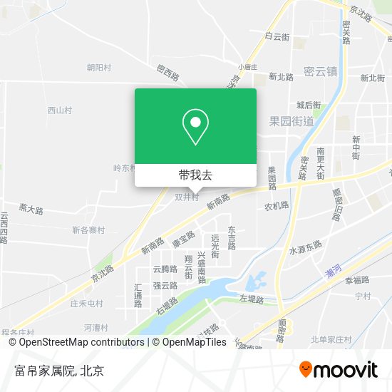富帛家属院地图