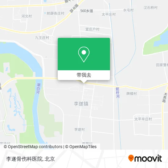 李遂骨伤科医院地图