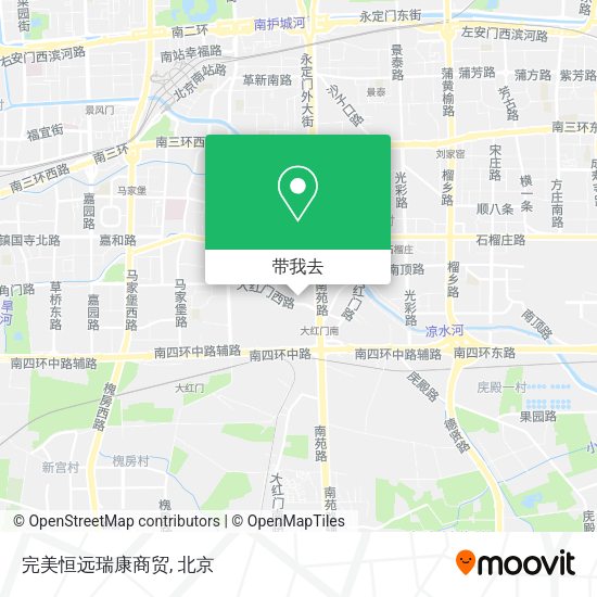 完美恒远瑞康商贸地图