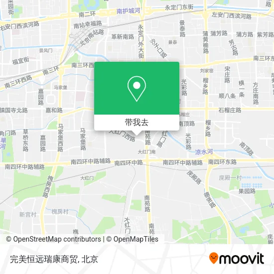 完美恒远瑞康商贸地图
