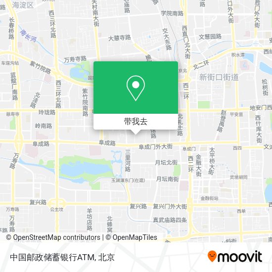 中国邮政储蓄银行ATM地图