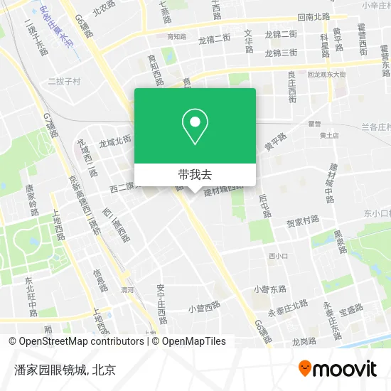 潘家园眼镜城地图